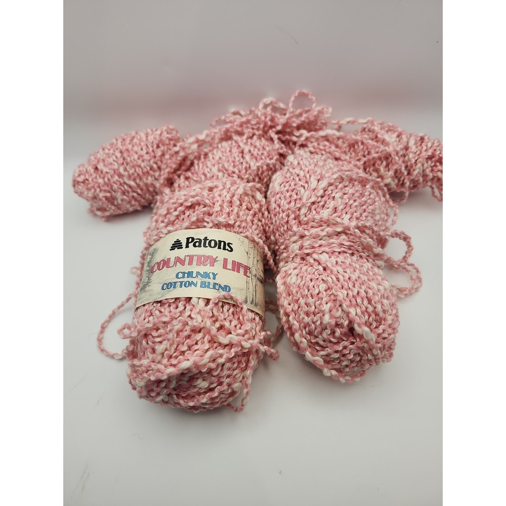 Patons‎ Country Life Chunky Cotton Blend
